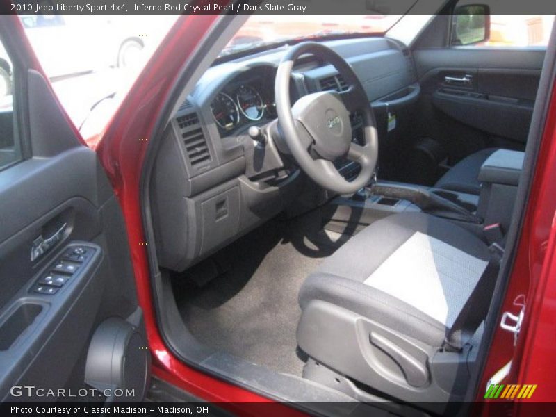 Inferno Red Crystal Pearl / Dark Slate Gray 2010 Jeep Liberty Sport 4x4