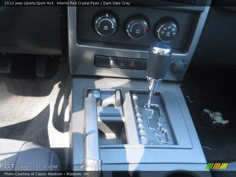 Inferno Red Crystal Pearl / Dark Slate Gray 2010 Jeep Liberty Sport 4x4
