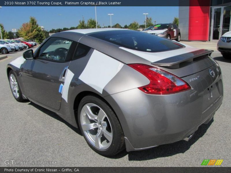 Platinum Graphite / Black Leather 2010 Nissan 370Z Touring Coupe