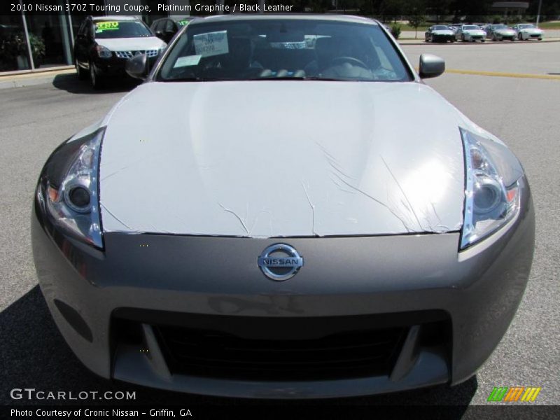 Platinum Graphite / Black Leather 2010 Nissan 370Z Touring Coupe
