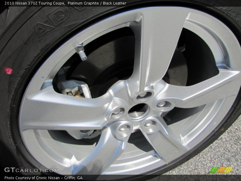 Platinum Graphite / Black Leather 2010 Nissan 370Z Touring Coupe