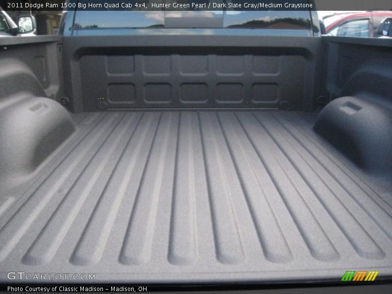 Hunter Green Pearl / Dark Slate Gray/Medium Graystone 2011 Dodge Ram 1500 Big Horn Quad Cab 4x4