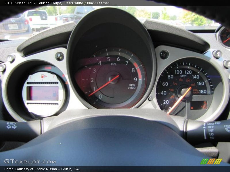 Pearl White / Black Leather 2010 Nissan 370Z Touring Coupe