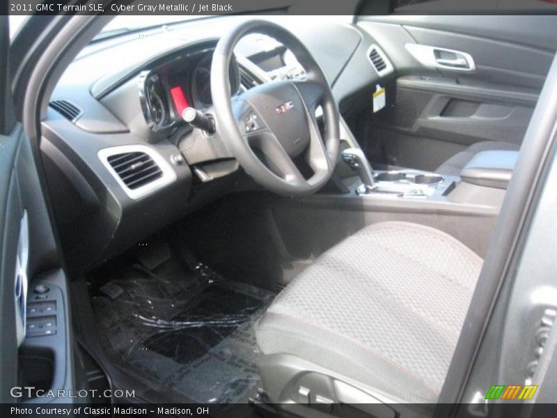 Cyber Gray Metallic / Jet Black 2011 GMC Terrain SLE