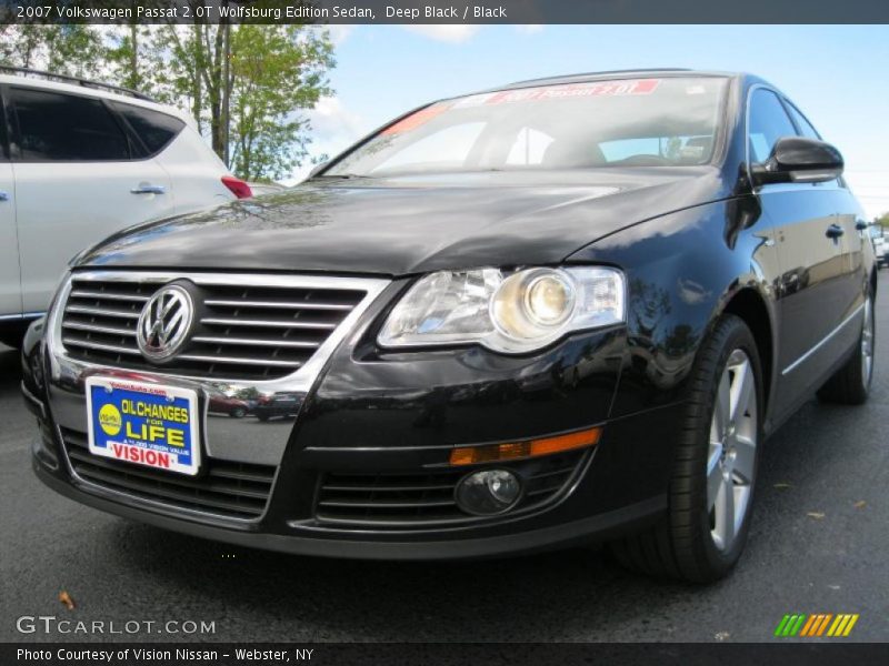 Deep Black / Black 2007 Volkswagen Passat 2.0T Wolfsburg Edition Sedan