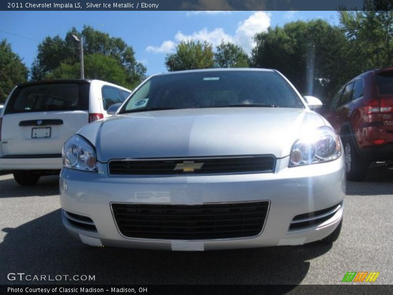 Silver Ice Metallic / Ebony 2011 Chevrolet Impala LS