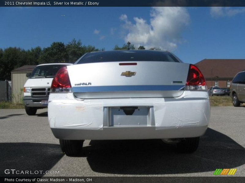 Silver Ice Metallic / Ebony 2011 Chevrolet Impala LS
