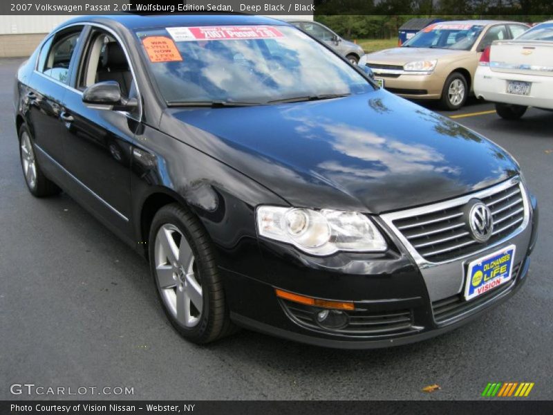 Deep Black / Black 2007 Volkswagen Passat 2.0T Wolfsburg Edition Sedan