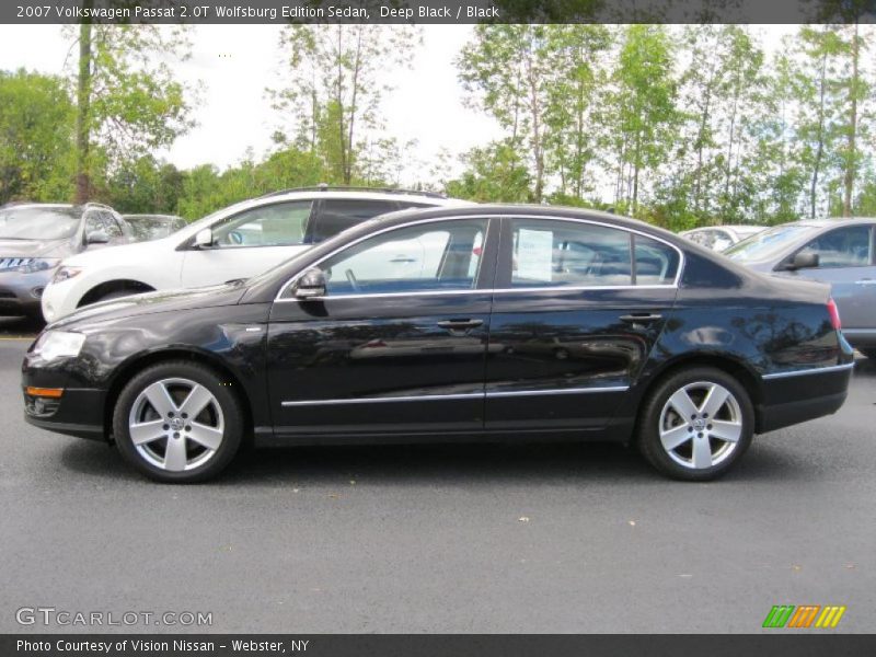 Deep Black / Black 2007 Volkswagen Passat 2.0T Wolfsburg Edition Sedan