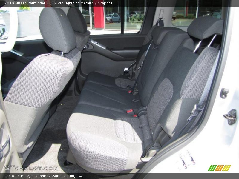 Silver Lightning Metallic / Graphite 2010 Nissan Pathfinder SE