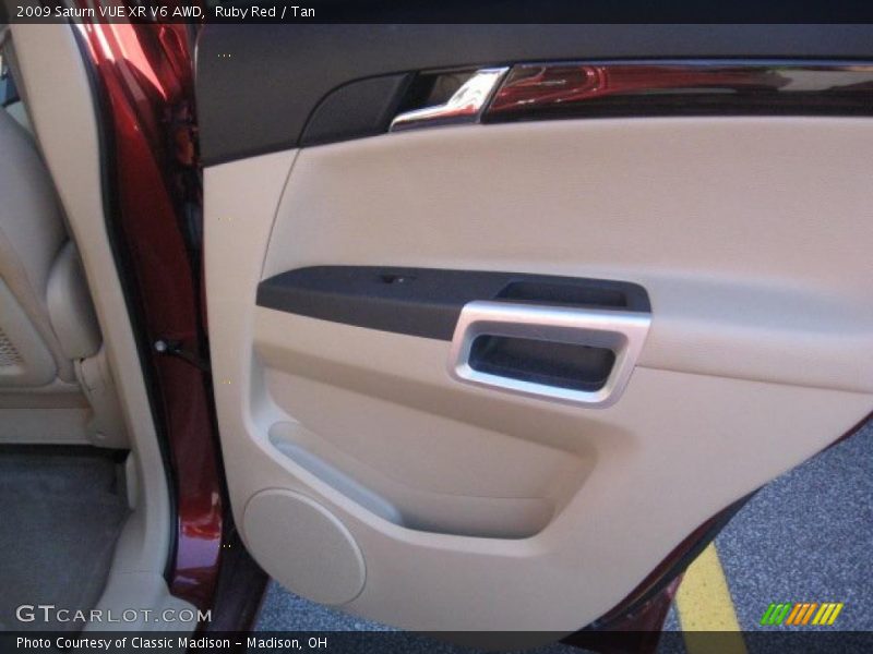 Ruby Red / Tan 2009 Saturn VUE XR V6 AWD