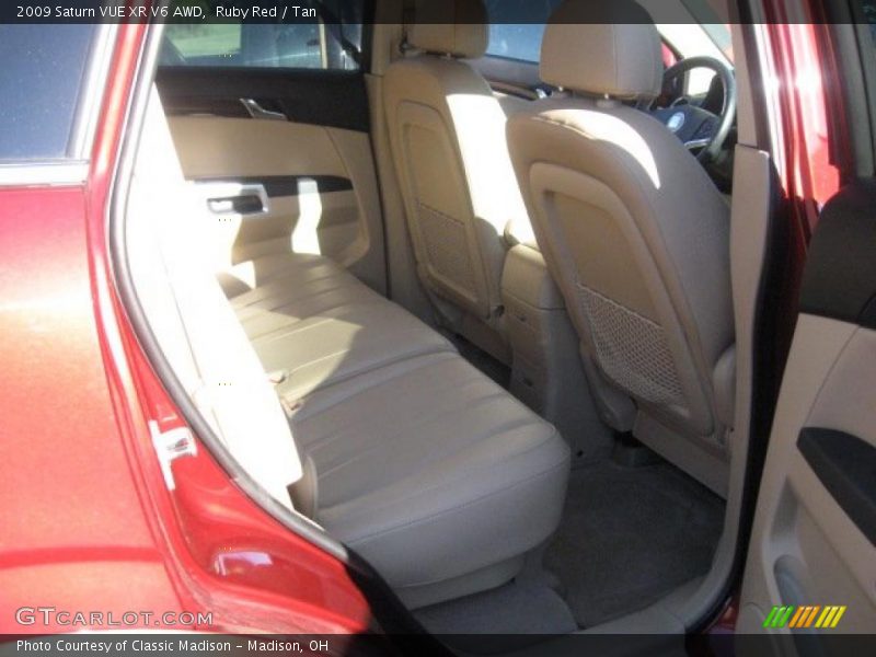 Ruby Red / Tan 2009 Saturn VUE XR V6 AWD
