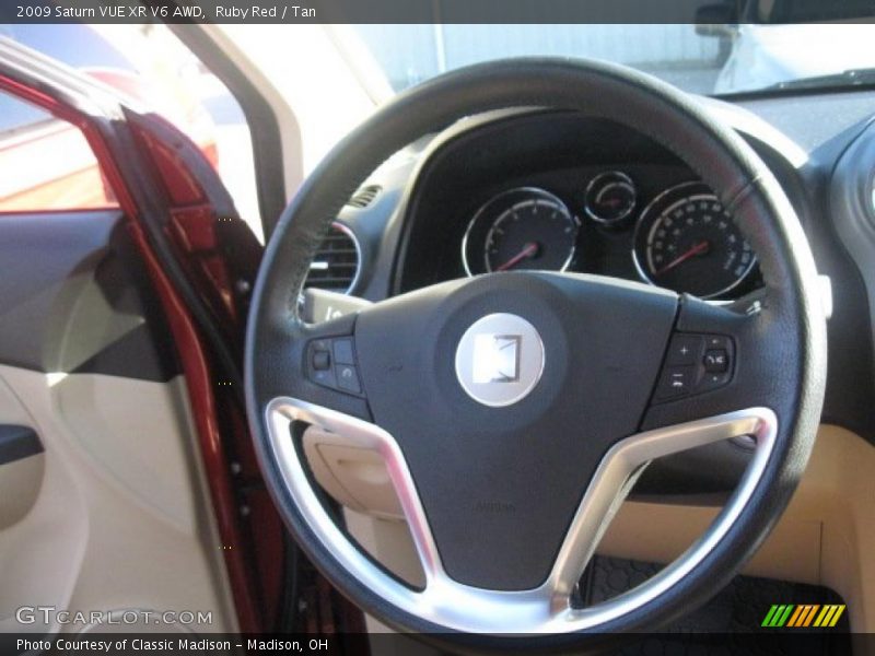 Ruby Red / Tan 2009 Saturn VUE XR V6 AWD
