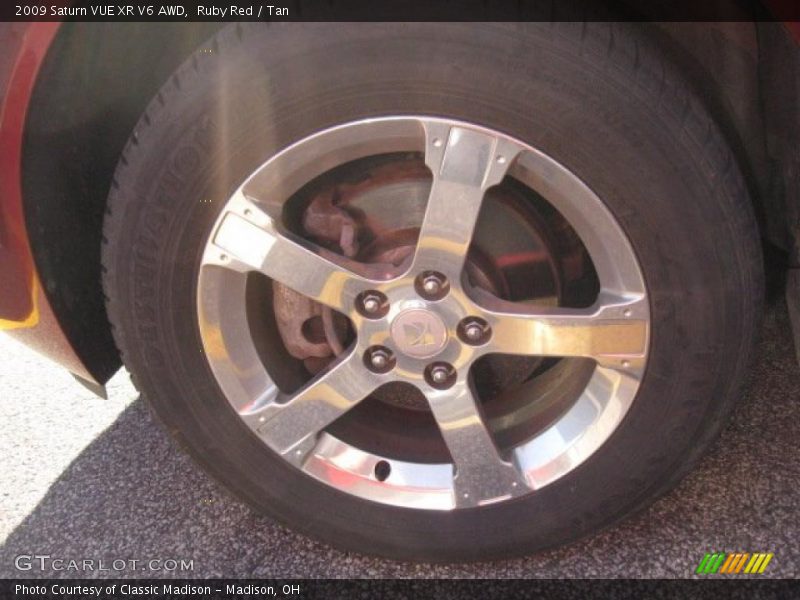 Ruby Red / Tan 2009 Saturn VUE XR V6 AWD