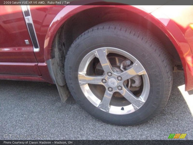 Ruby Red / Tan 2009 Saturn VUE XR V6 AWD
