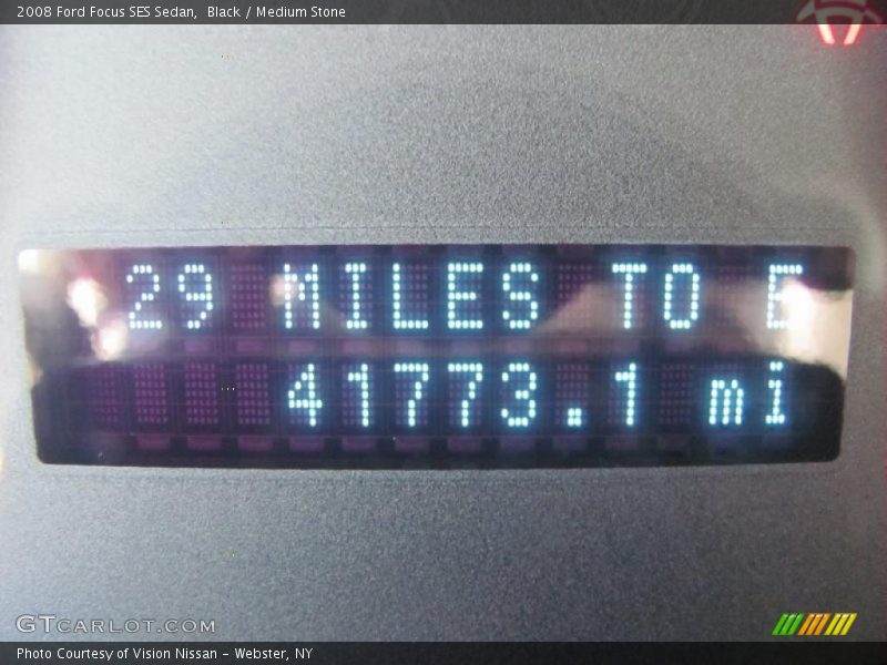 Black / Medium Stone 2008 Ford Focus SES Sedan