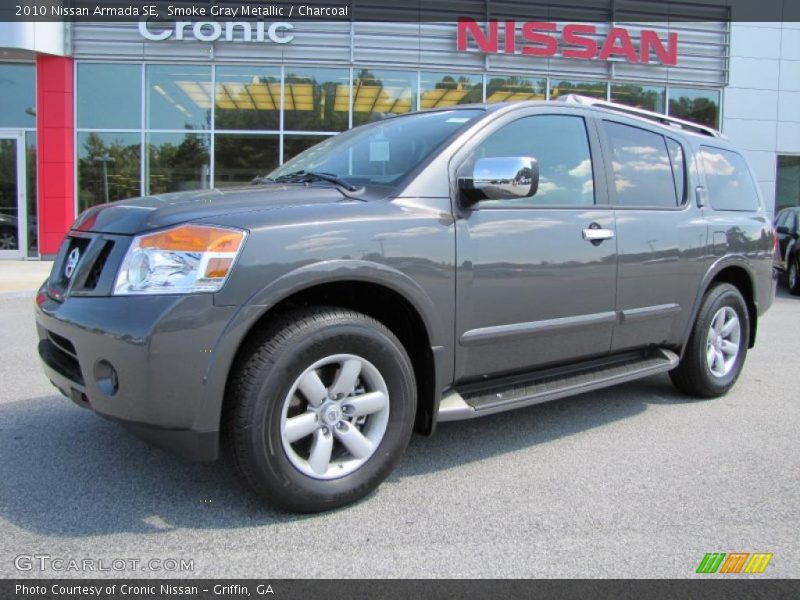 Smoke Gray Metallic / Charcoal 2010 Nissan Armada SE