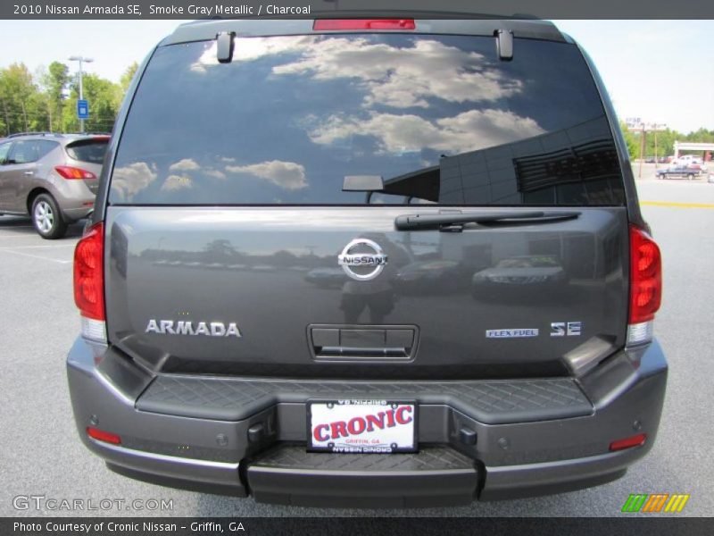 Smoke Gray Metallic / Charcoal 2010 Nissan Armada SE