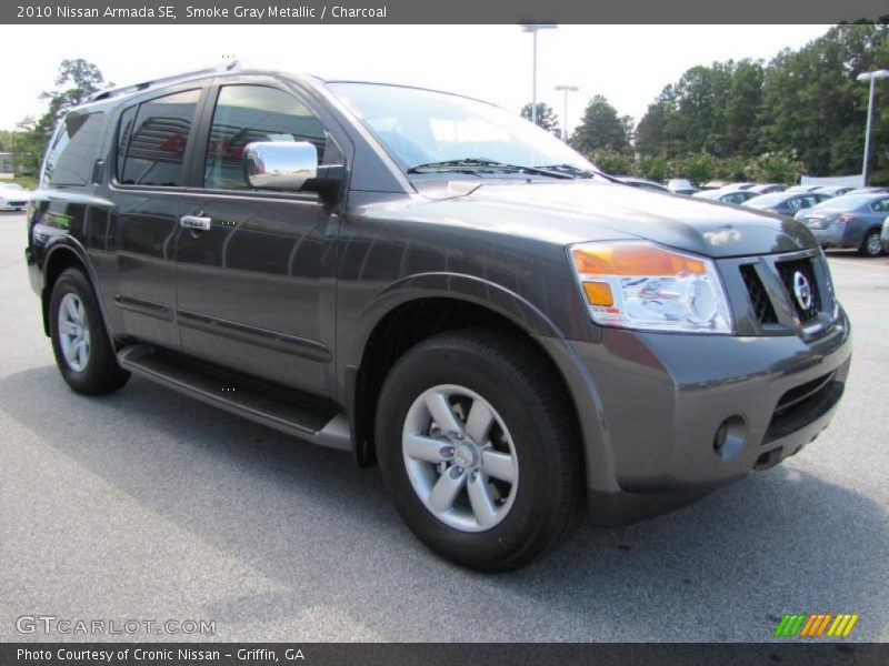 Smoke Gray Metallic / Charcoal 2010 Nissan Armada SE