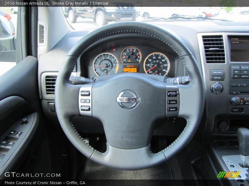 Smoke Gray Metallic / Charcoal 2010 Nissan Armada SE