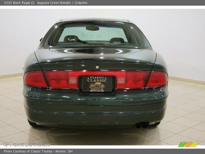 Augusta Green Metallic / Graphite 2003 Buick Regal LS