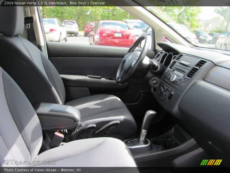 Blue Onyx / Charcoal 2009 Nissan Versa 1.8 SL Hatchback