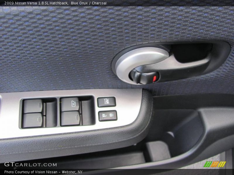 Blue Onyx / Charcoal 2009 Nissan Versa 1.8 SL Hatchback