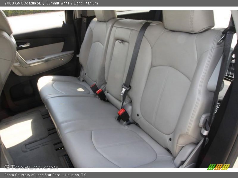 Summit White / Light Titanium 2008 GMC Acadia SLT