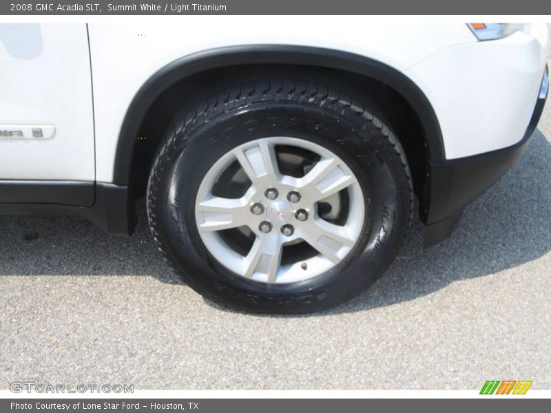 Summit White / Light Titanium 2008 GMC Acadia SLT