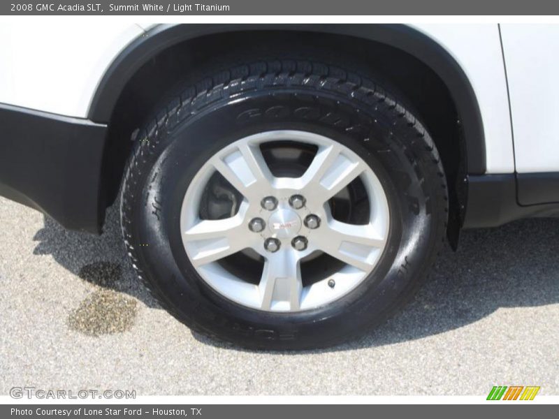 Summit White / Light Titanium 2008 GMC Acadia SLT