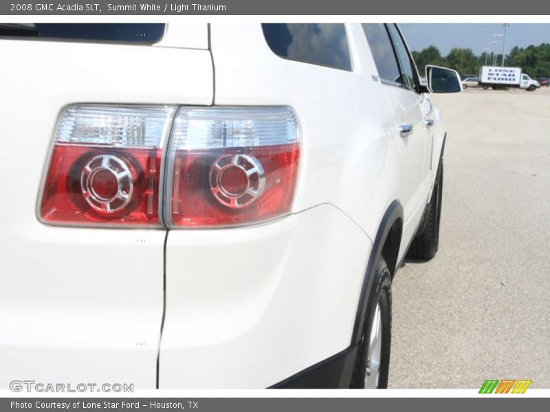 Summit White / Light Titanium 2008 GMC Acadia SLT