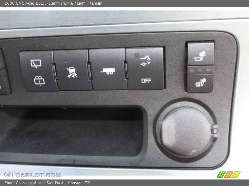 Summit White / Light Titanium 2008 GMC Acadia SLT