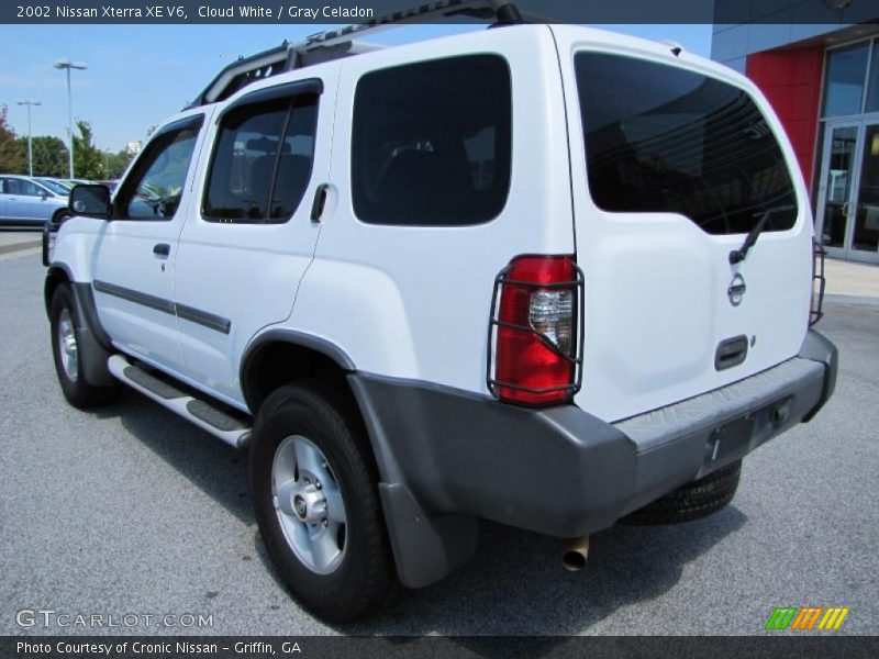 Cloud White / Gray Celadon 2002 Nissan Xterra XE V6
