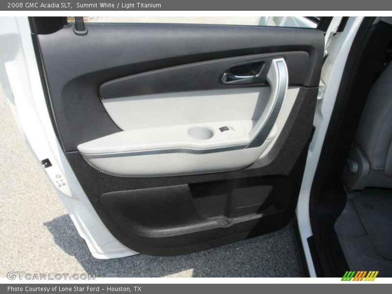 Summit White / Light Titanium 2008 GMC Acadia SLT