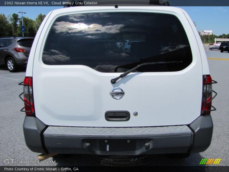 Cloud White / Gray Celadon 2002 Nissan Xterra XE V6