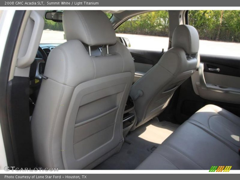 Summit White / Light Titanium 2008 GMC Acadia SLT