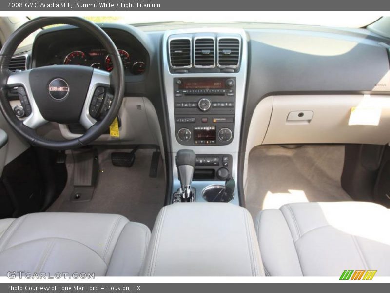 Summit White / Light Titanium 2008 GMC Acadia SLT