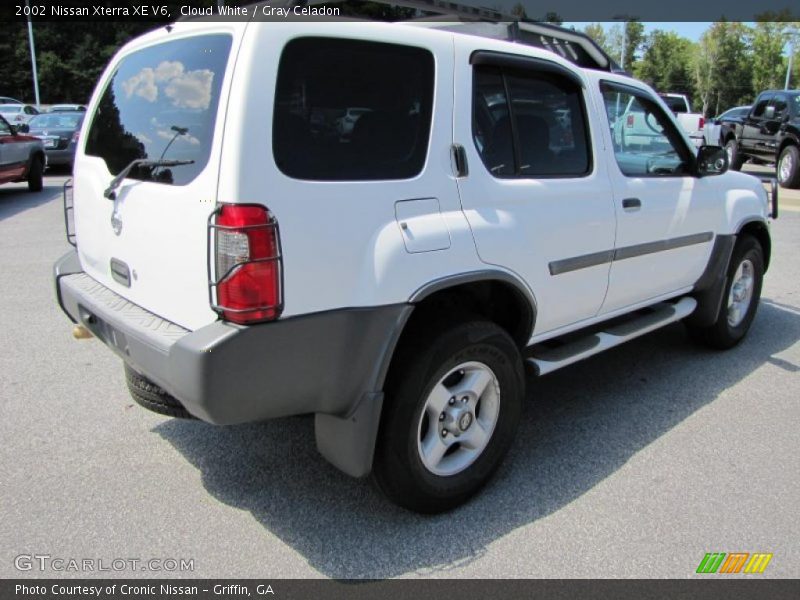 Cloud White / Gray Celadon 2002 Nissan Xterra XE V6