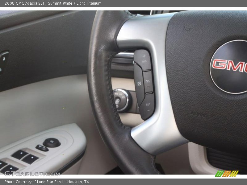 Summit White / Light Titanium 2008 GMC Acadia SLT