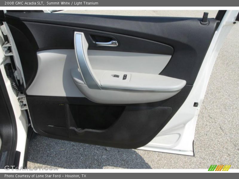 Summit White / Light Titanium 2008 GMC Acadia SLT