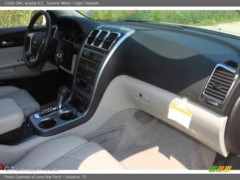 Summit White / Light Titanium 2008 GMC Acadia SLT