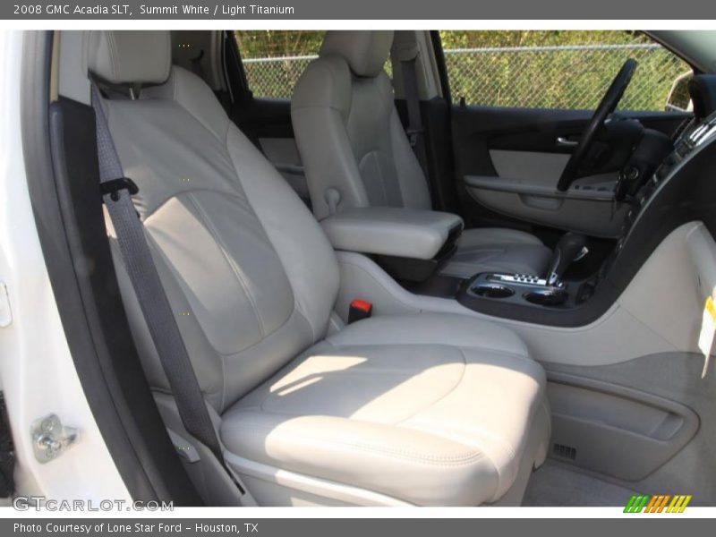 Summit White / Light Titanium 2008 GMC Acadia SLT