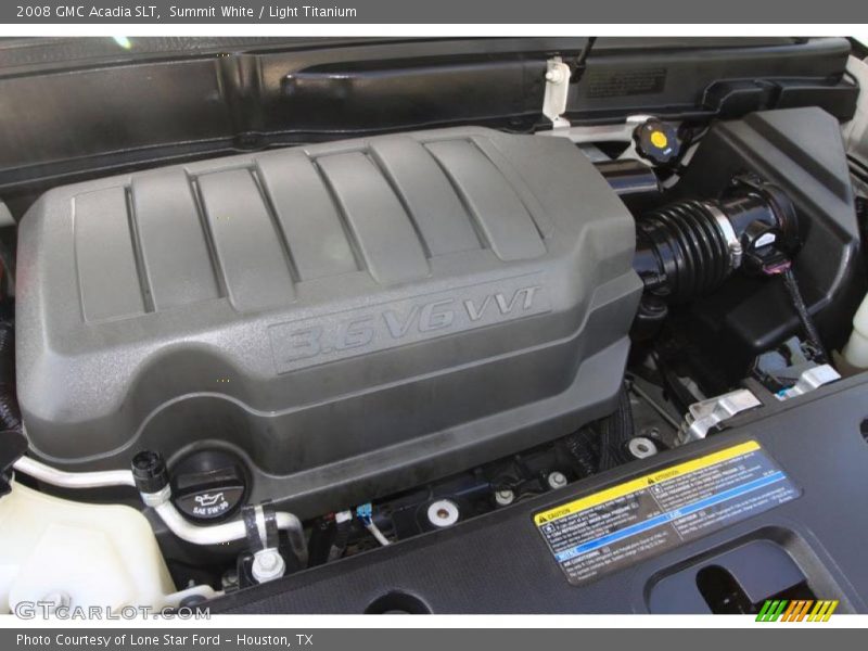 Summit White / Light Titanium 2008 GMC Acadia SLT