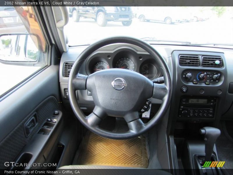 Cloud White / Gray Celadon 2002 Nissan Xterra XE V6