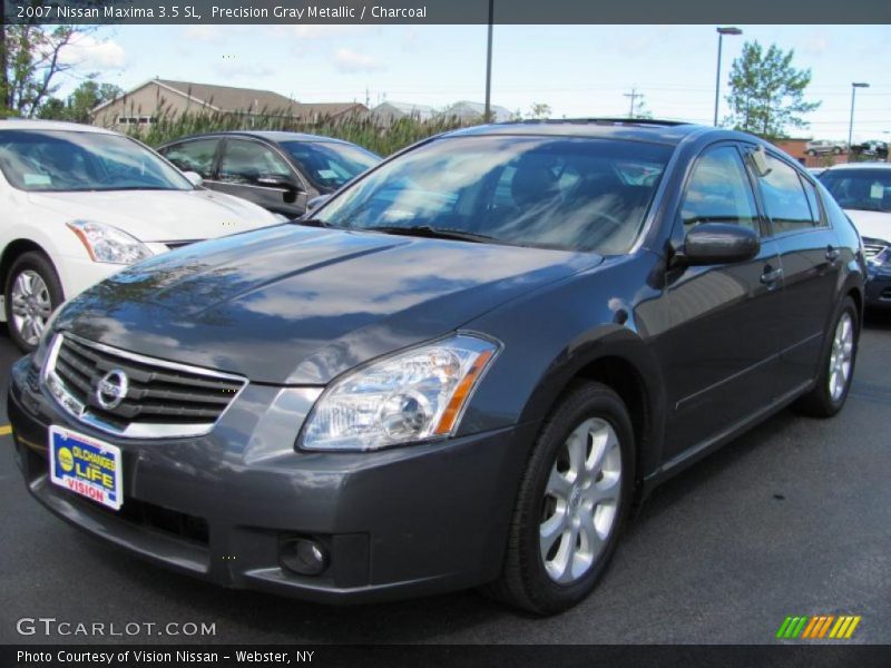 Precision Gray Metallic / Charcoal 2007 Nissan Maxima 3.5 SL