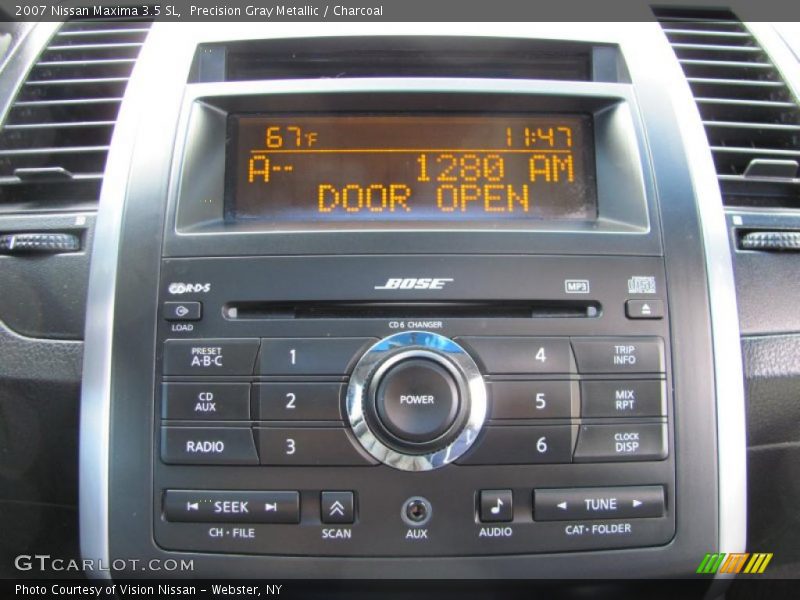 Precision Gray Metallic / Charcoal 2007 Nissan Maxima 3.5 SL