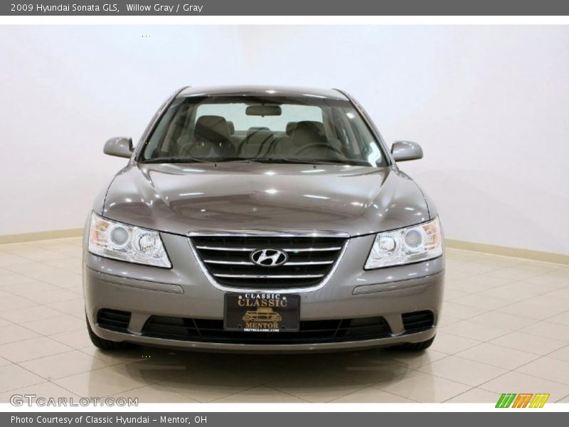 Willow Gray / Gray 2009 Hyundai Sonata GLS