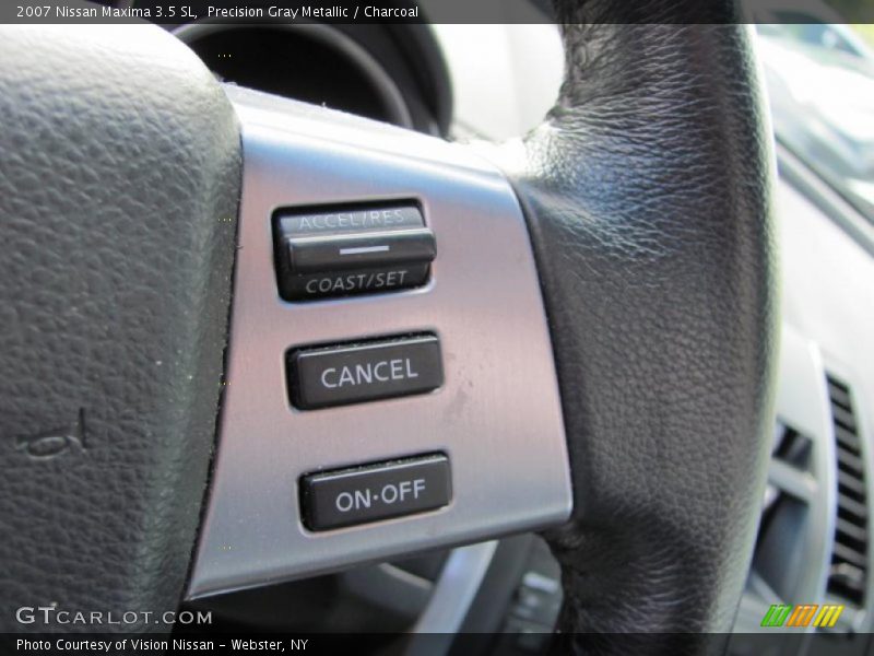 Precision Gray Metallic / Charcoal 2007 Nissan Maxima 3.5 SL