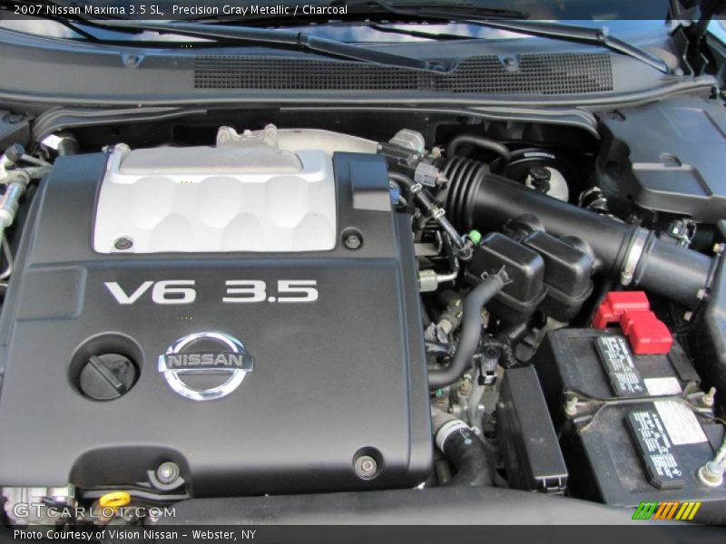 Precision Gray Metallic / Charcoal 2007 Nissan Maxima 3.5 SL