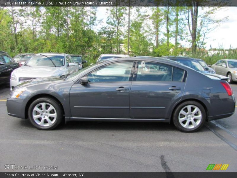 Precision Gray Metallic / Charcoal 2007 Nissan Maxima 3.5 SL